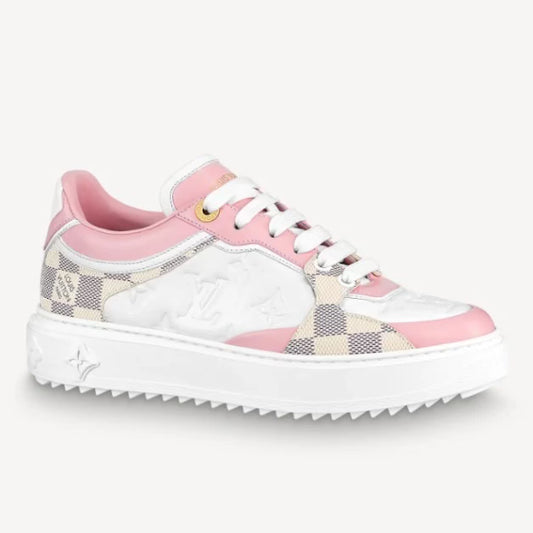 Louie Vuitton Low Top Pink