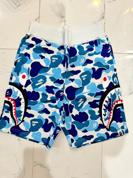 Bape Bright Blue Shorts