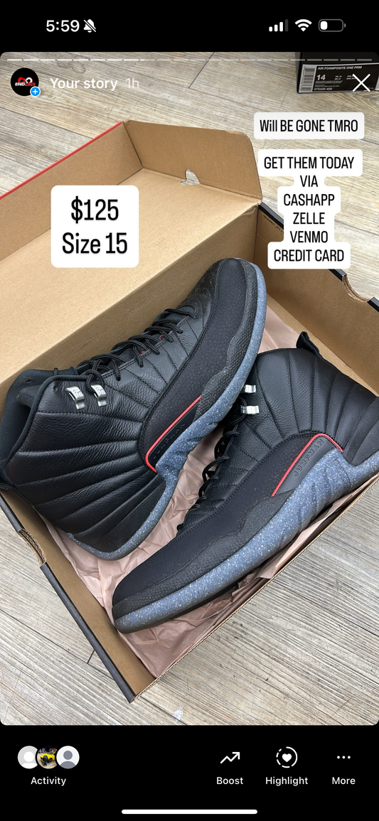 Jordan 12 utility w box