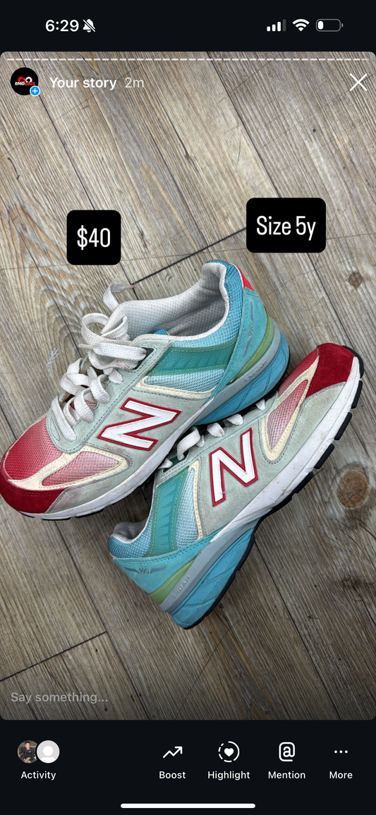 New Balance 990 Ice Blue